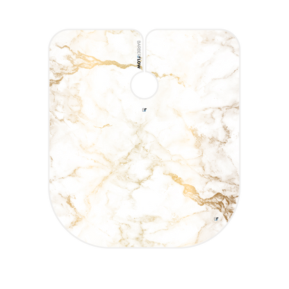 Marble Gold on White Cape