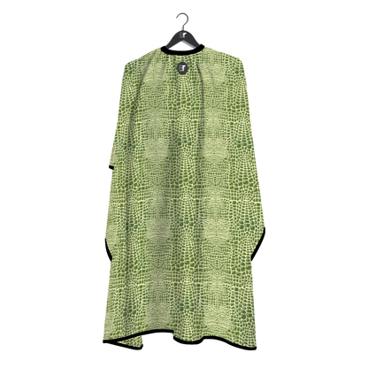 Gator Print Cape - Light Green